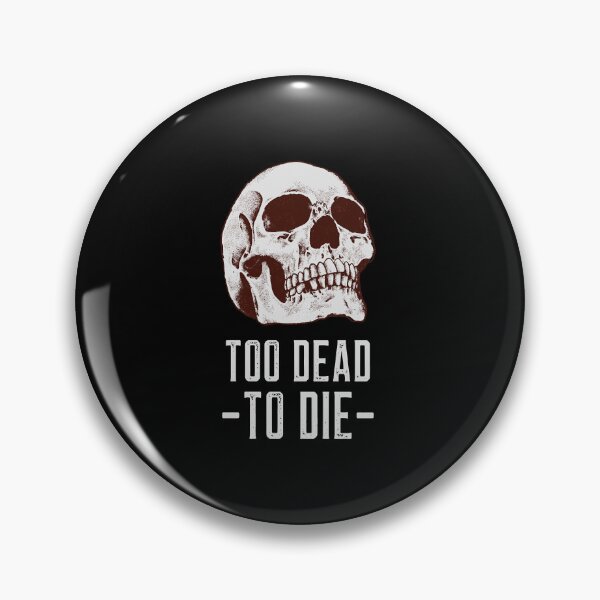 Item preview, Influence Of Rock Bands Too Dead To Die Vintage designed and sold by SilverburnBr.