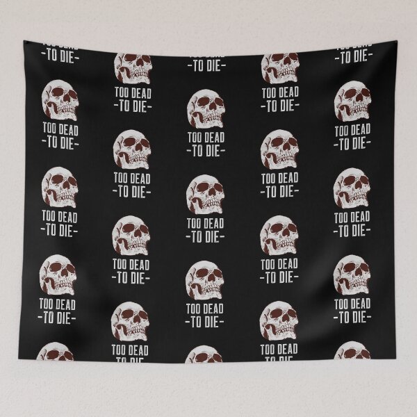Item preview, Influence Of Rock Bands Too Dead To Die Vintage designed and sold by SilverburnBr.