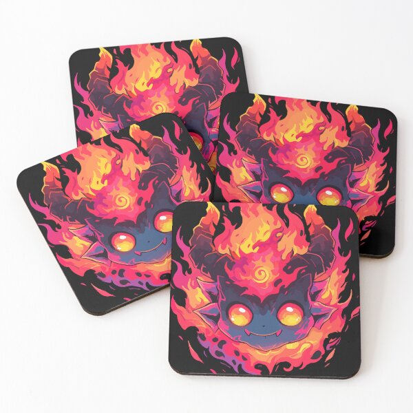Item preview, fire demon - anime style designed and sold by asher9n9bc.