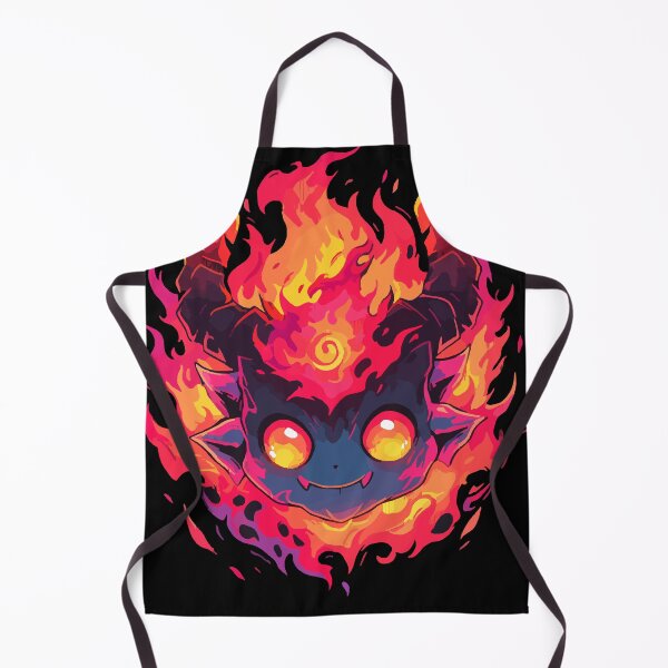 Item preview, fire demon - anime style designed and sold by asher9n9bc.
