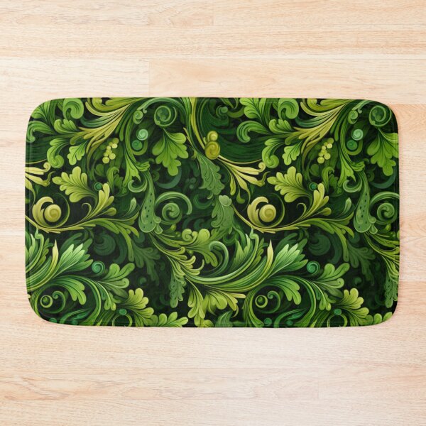 Item preview, Green Floral Pattern designed and sold by holistech.