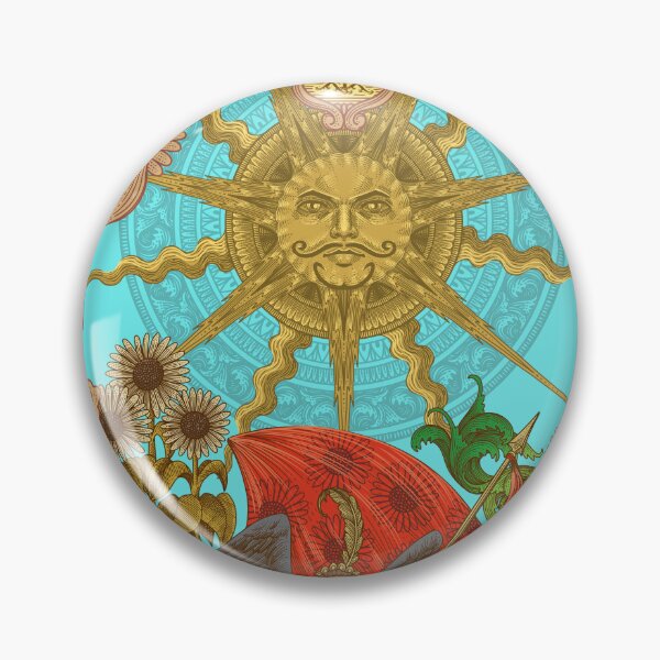 Item preview, The Sun Tarot Illustration  designed and sold by WOLForDEER.