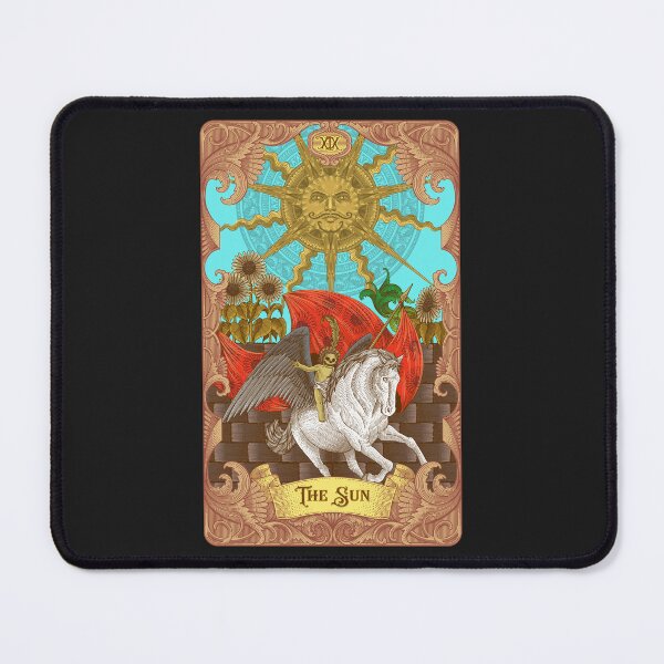 Item preview, The Sun Tarot Illustration designed and sold by WOLForDEER.