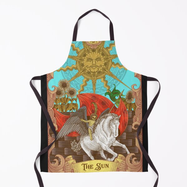 Item preview, The Sun Tarot Illustration designed and sold by WOLForDEER.