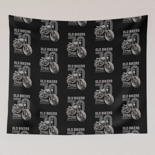 Item preview, Influence Of Rock Bands Vintage Biker Music Fans designed and sold by SilverburnBr.