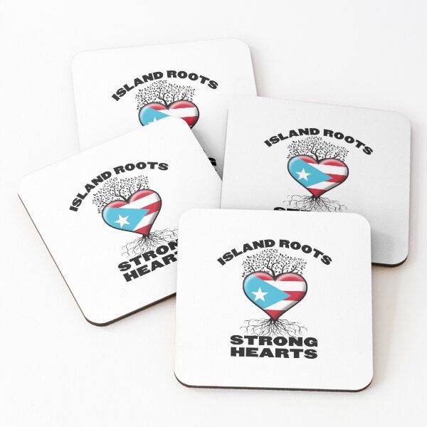 Item preview, Puerto Rican  Flag design - Island Roots, Strong Heart  designed and sold by obedtheartist.