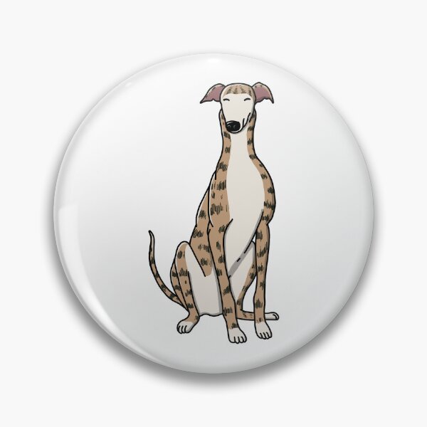 Item preview, Cute Brindle Greyhound designed and sold by Luan Huynh.