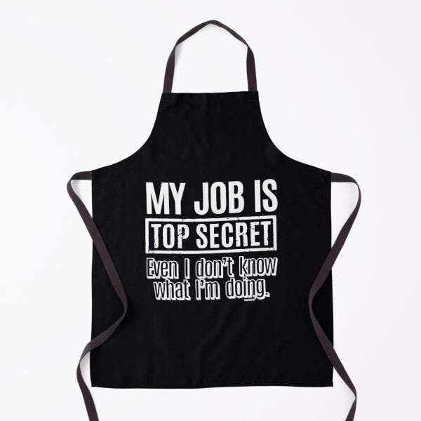 Item preview, My Job Is Top Secret Tee Manager Boss Employer Fun	 designed and sold by kmfedkqhx10.