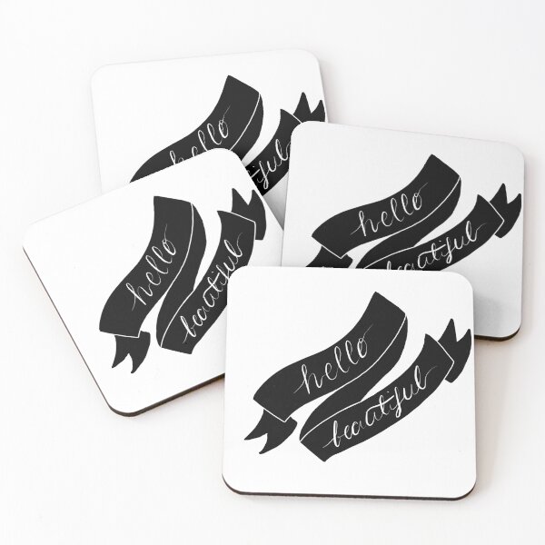 Item preview, Hello Beautiful Sticker designed and sold by CeceLee298.