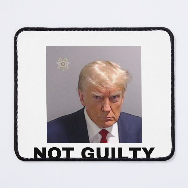 Item preview, Trump Mugshot Not Guilty T shirt designed and sold by peachieboi.