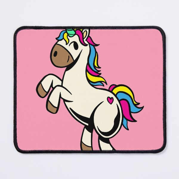 Item preview, Colorful Unicorn Sticker Delight on Pink designed and sold by hjian8219.