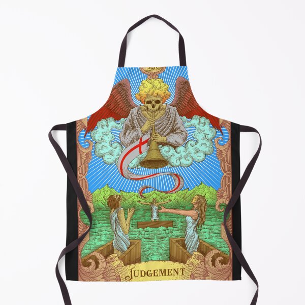 Item preview, Judgement Tarot Illustration designed and sold by WOLForDEER.