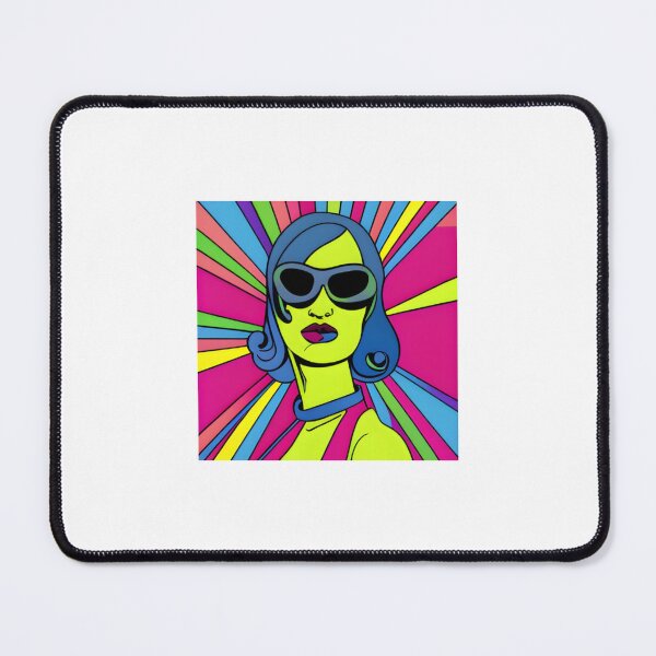 Item preview, Psychadelic Vibrant Femme Fatale Spy Design designed and sold by JaidenBirdie.