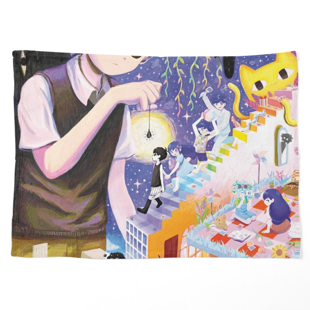 Omori Anime - Omori Switch Physical Sticker Art Board Print for Sale by  rebelux