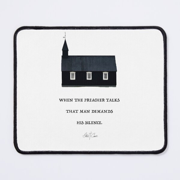 Item preview, when the preacher talks, that man demands his silence / ethel cain lyrics designed and sold by Consilio88.