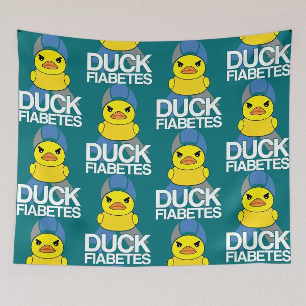 Artikelvorschau, Typ-1-Diabetes T1D Ente Fiabetes Lustiges Geschenk für den Diabetes-Aufklärungsmonat entworfen und verkauft von ormanse.