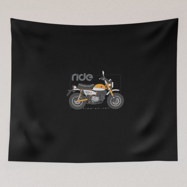 Item preview, Ride honda monkey yellow   designed and sold by ALEGLAS.