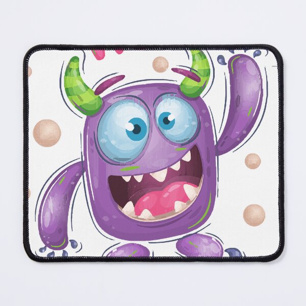 Item preview, Cheerful cartoon monster designed and sold by michael61s.