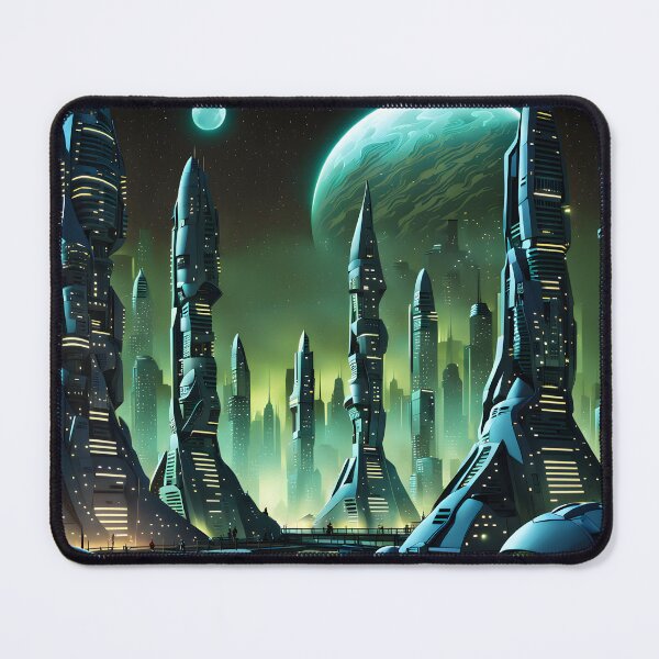 Item preview, futuristic-city designed and sold by duhnnae.