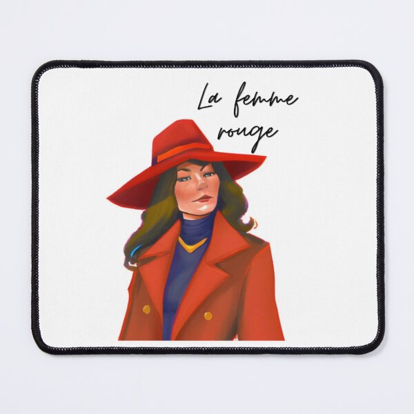 Item preview, Carmen Sandiego La Femme Rouge Design designed and sold by JaidenBirdie.