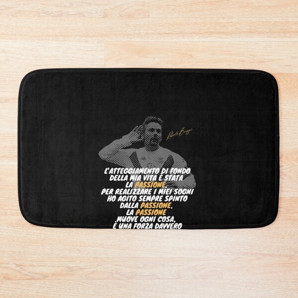 Item preview, Roberto Baggio Divin Codino Citazione Calcio Serie A Passione Motivazione Italiano   designed and sold by ALEGLAS.