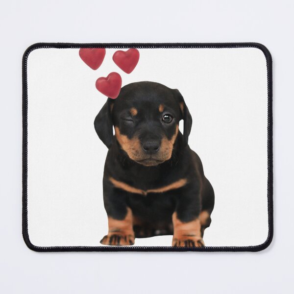 Item preview, The Winking Canine Charmer: A Dog's Love and a Playful Blink designed and sold by MiggysArtHaven.