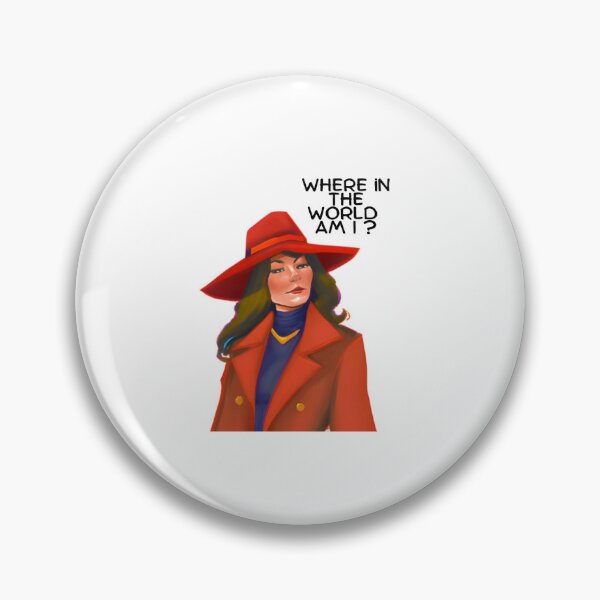 Item preview, Carmen SanDiego Where in the World Am I? Design designed and sold by JaidenBirdie.