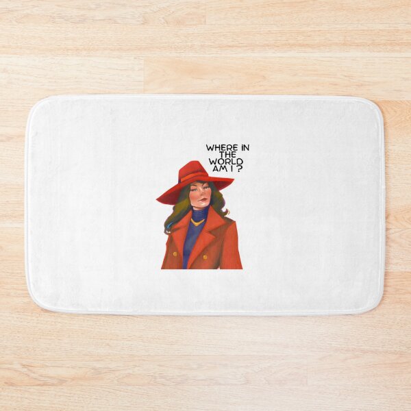 Item preview, Carmen SanDiego Where in the World Am I? Design designed and sold by JaidenBirdie.