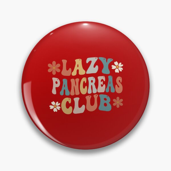 Item preview, Lazy Pancreas Club Retro Diabetes Awareness Day designed and sold by ormanse.