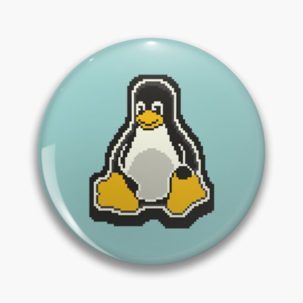 Item preview, Linux Tux Pixel Art designed and sold by AmilahBoa.