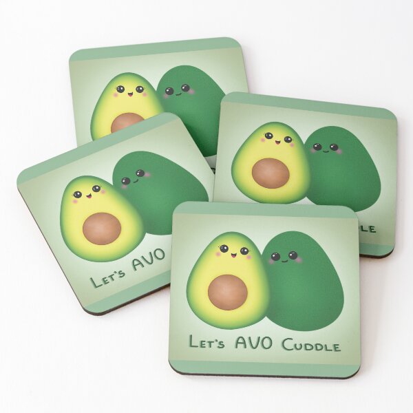 Item preview, Let’s Avo Cuddle  designed and sold by ShinyGuava.