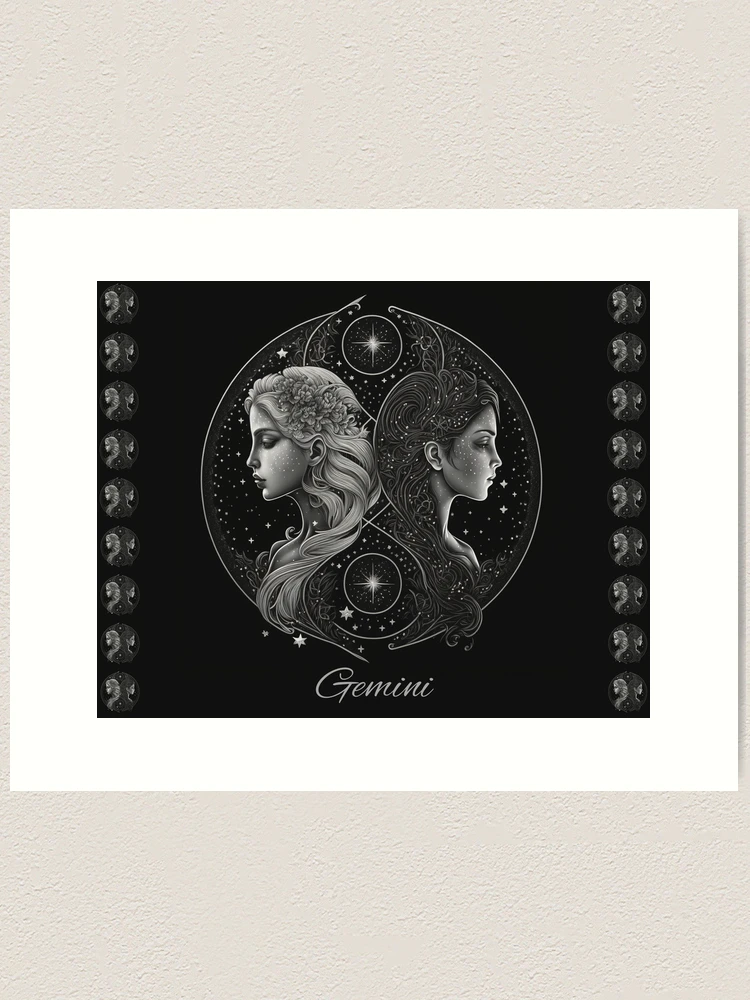 GEMINI TWINS Helen & Clytemnestra - Basha the Astrologer - Digital Art,  Religion, Philosophy, & Astrology, Astrology & Zodiac, Zodiac Signs, Gemini  - ArtPal