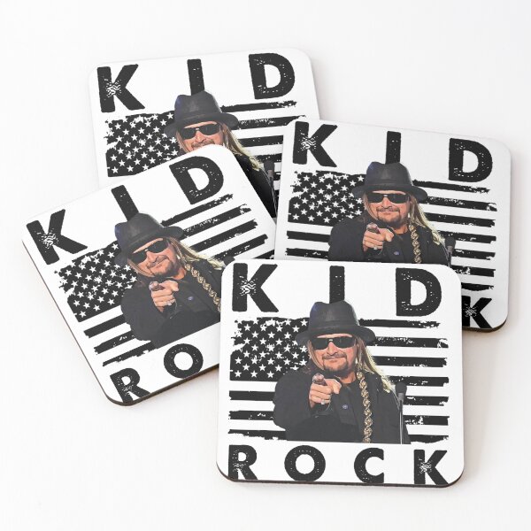 Item preview, Retro American Flag Kid Rock Music Gift  designed and sold by ShakiraProhaska.