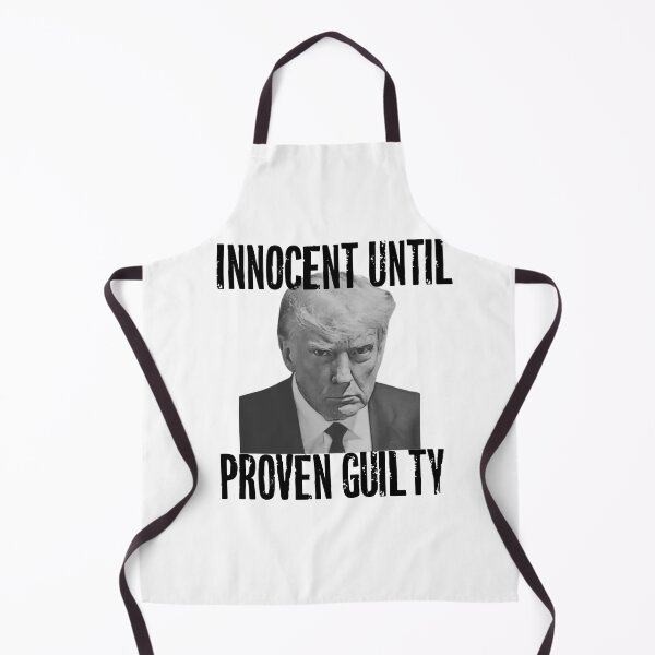 Item preview, Trump Mug Shot Innocent Until Proven Guilty designed and sold by teacherfy.