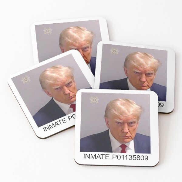 Item preview, TRUMP MUGSHOT INMATE P01135809 designed and sold by TheButchQueen.