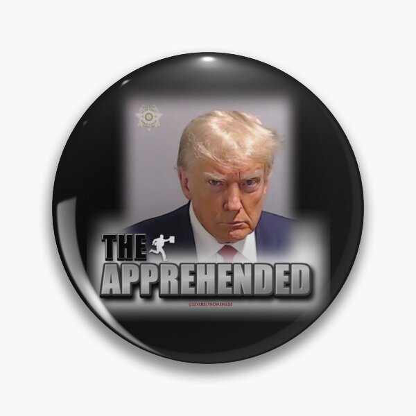 Item preview, The Apprehended Donald Trump Mug Shot designed and sold by hyperfocusrach.