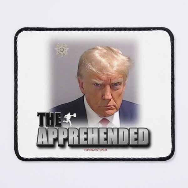Item preview, The Apprehended Donald Trump Mug Shot designed and sold by hyperfocusrach.