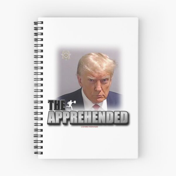 Item preview, The Apprehended Donald Trump Mug Shot designed and sold by hyperfocusrach.
