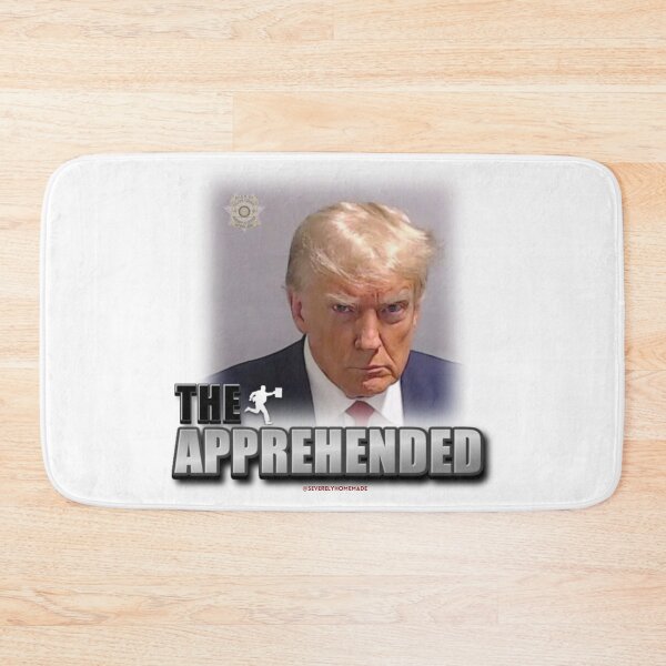 Item preview, The Apprehended Donald Trump Mug Shot designed and sold by hyperfocusrach.