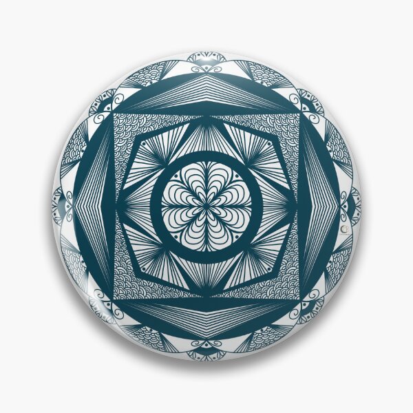 Item preview, Blue mandala designed and sold by CmpsDesigns .