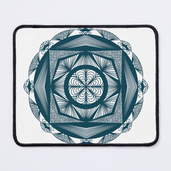 Item preview, Blue mandala designed and sold by CmpsDesigns .
