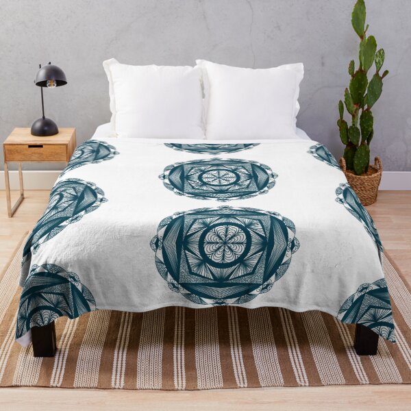 Item preview, Blue mandala designed and sold by CmpsDesigns .