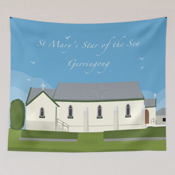 Item preview, St Mary's Star of the Sea Church Gerringong designed and sold by Donnahuntriss.