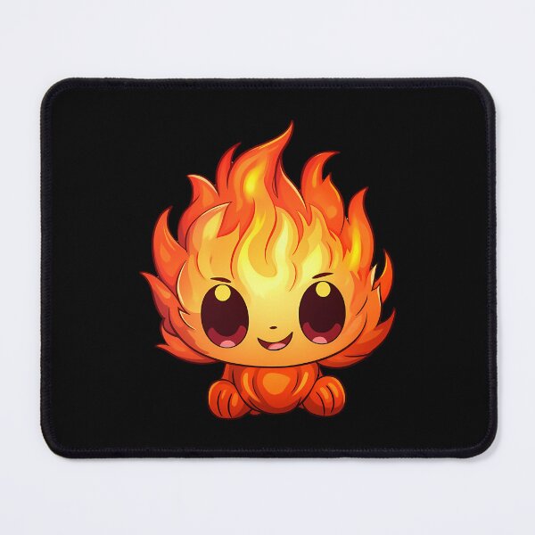 Item preview, Cute Cartoon Fire Elemental designed and sold by SisterHaplo.