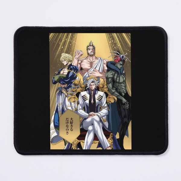 Item preview, Hades, Adamas, Poseidon & Zeus - Record of Ragnarok designed and sold by FashionArtSupe.