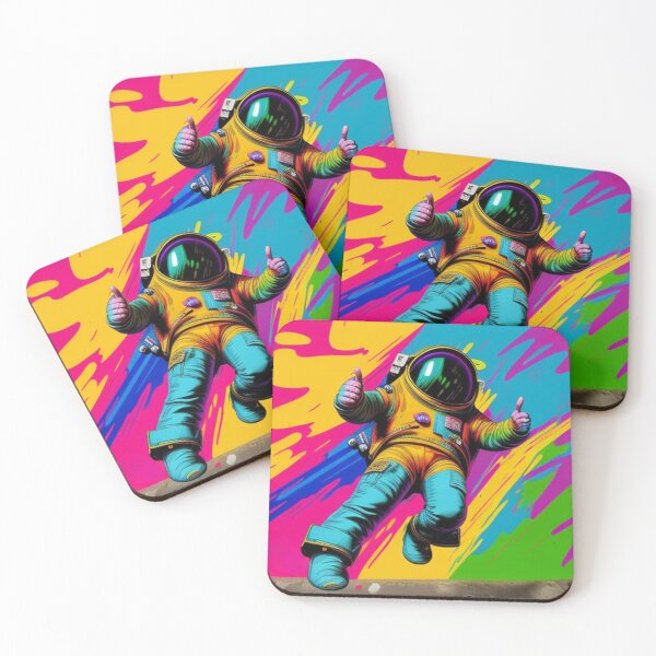Item preview, Color splash astronaut  designed and sold by Roxburylane.