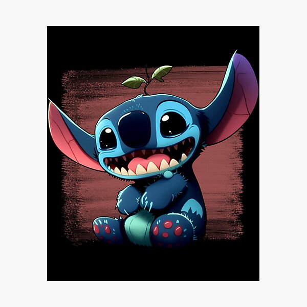 Stitch Ice Cream Poster for Sale by xMorfina