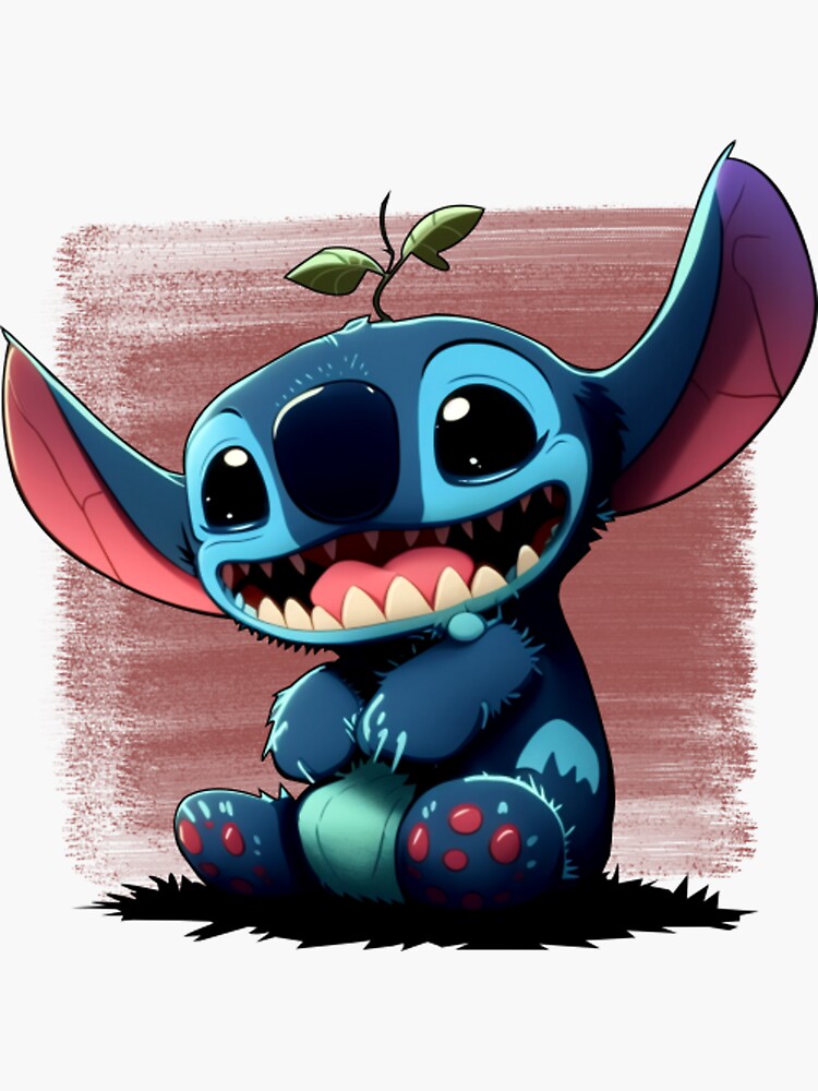 Lilo And Stitch Sticker for Sale by FreshFlowerShop