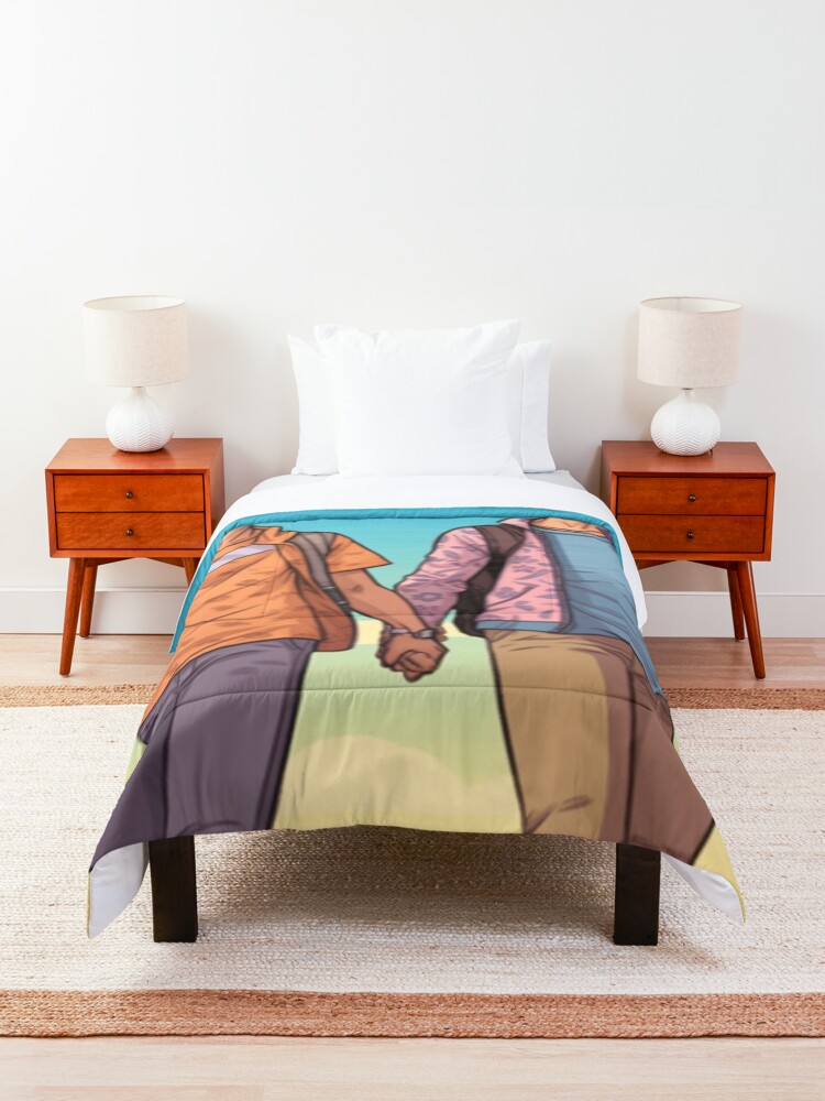 Thumbnail 3 of 6, Comforter, heartstopper designed and sold by ashleypatel.