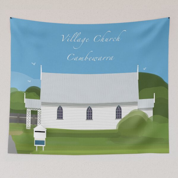 Item preview, Cambewarra Village Church Historic Architecture 2023 designed and sold by Donnahuntriss.